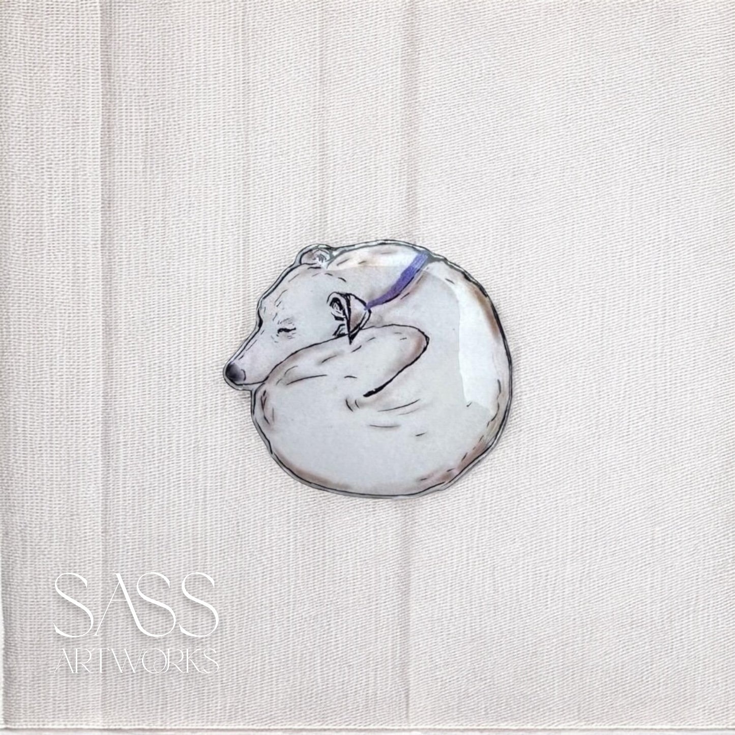 Croissant Pin