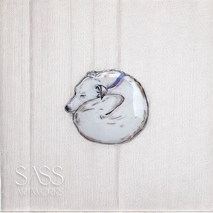 Croissant Pin