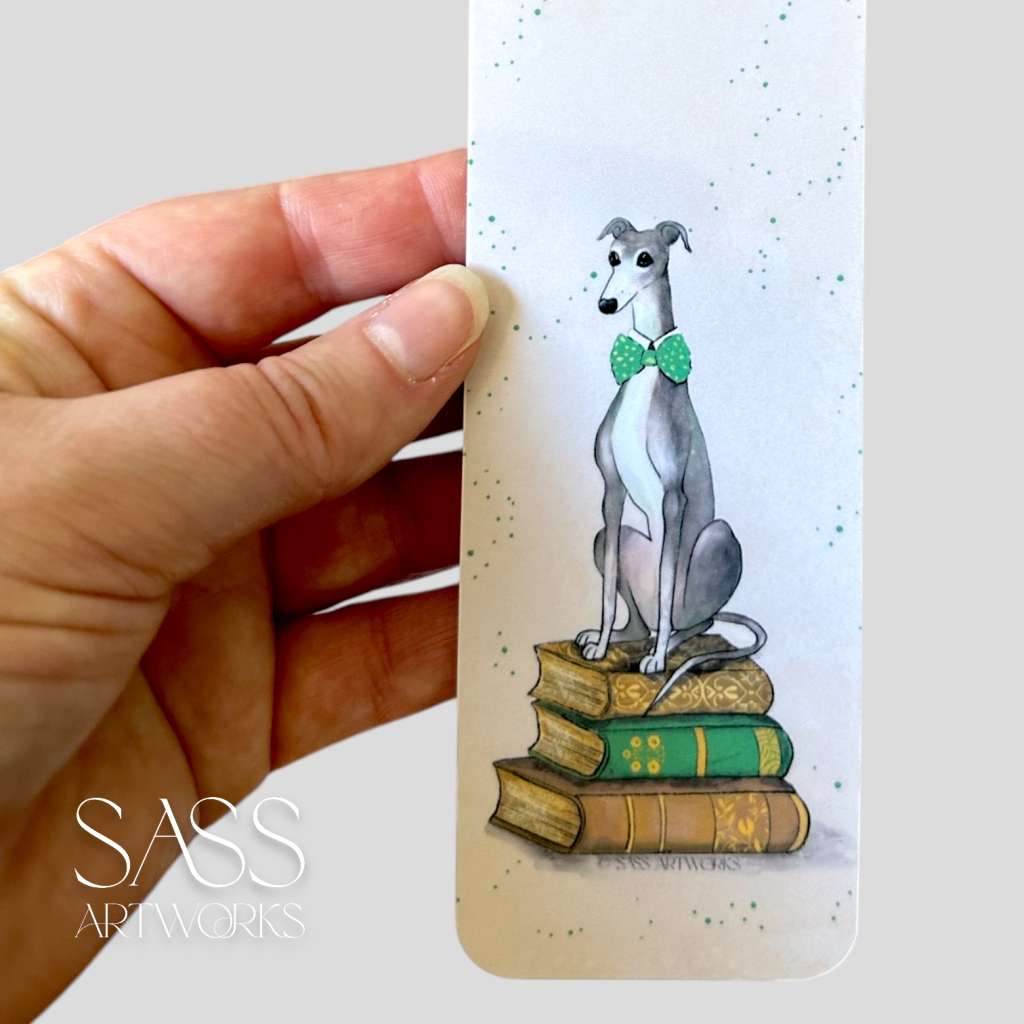 Pages and Paws Bookmark