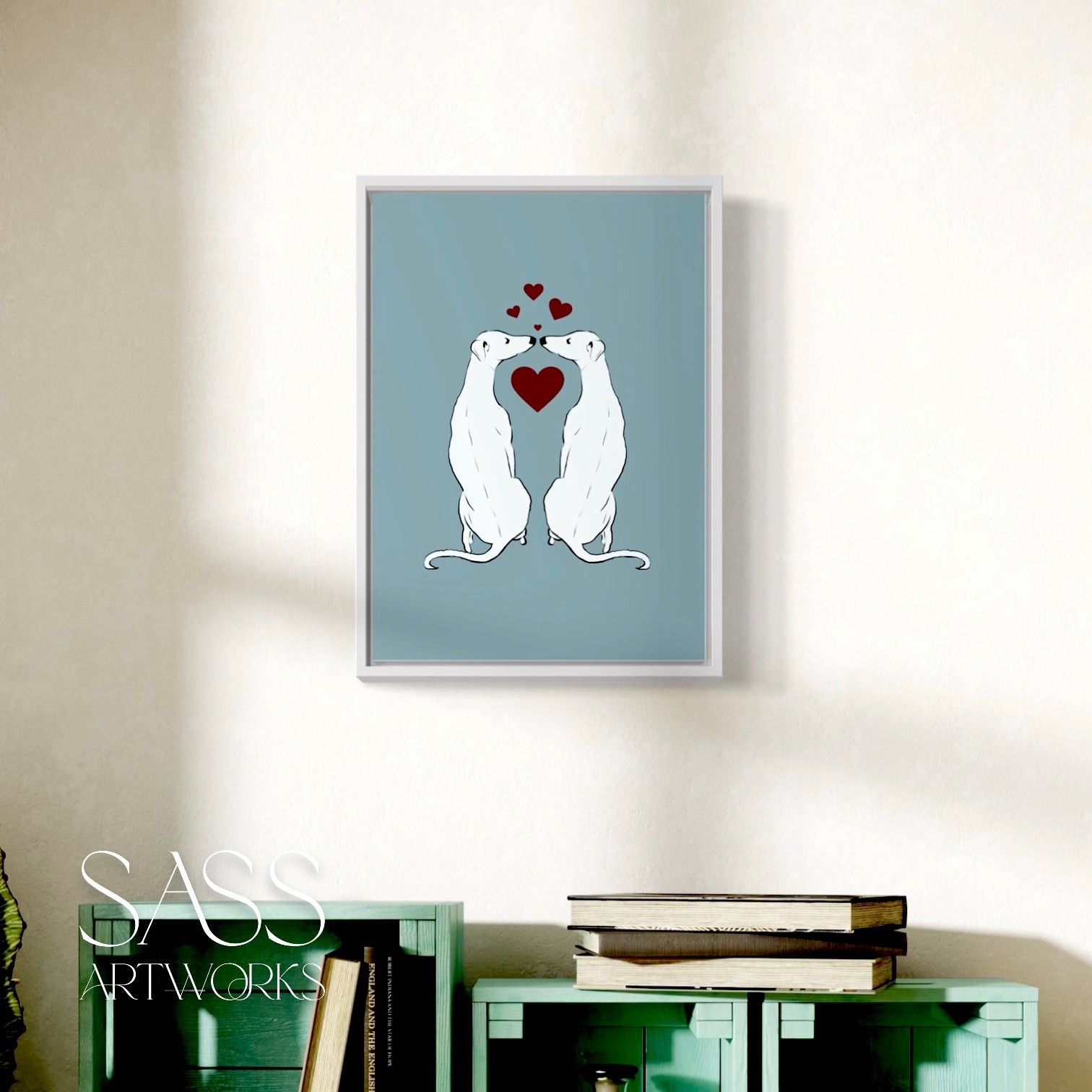 Smoochies Art Print