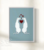 Smoochies Art Print