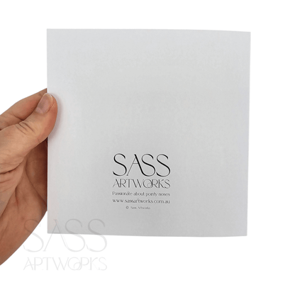 Just Hanging Square Christmas Card