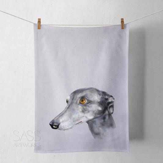 Violet Tea Towel