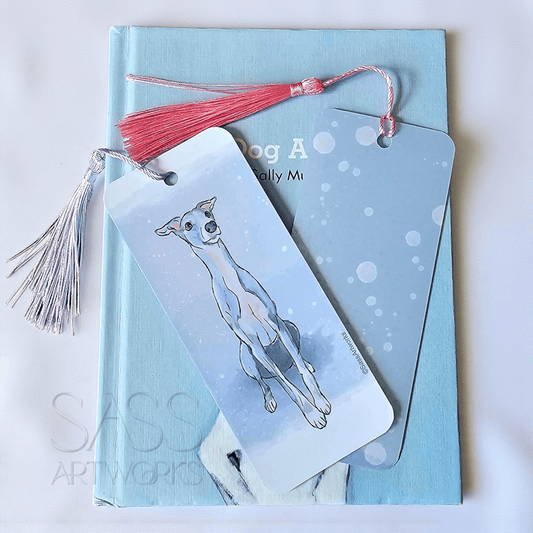 Winter Hound Bookmark