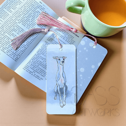 Winter Hound Bookmark