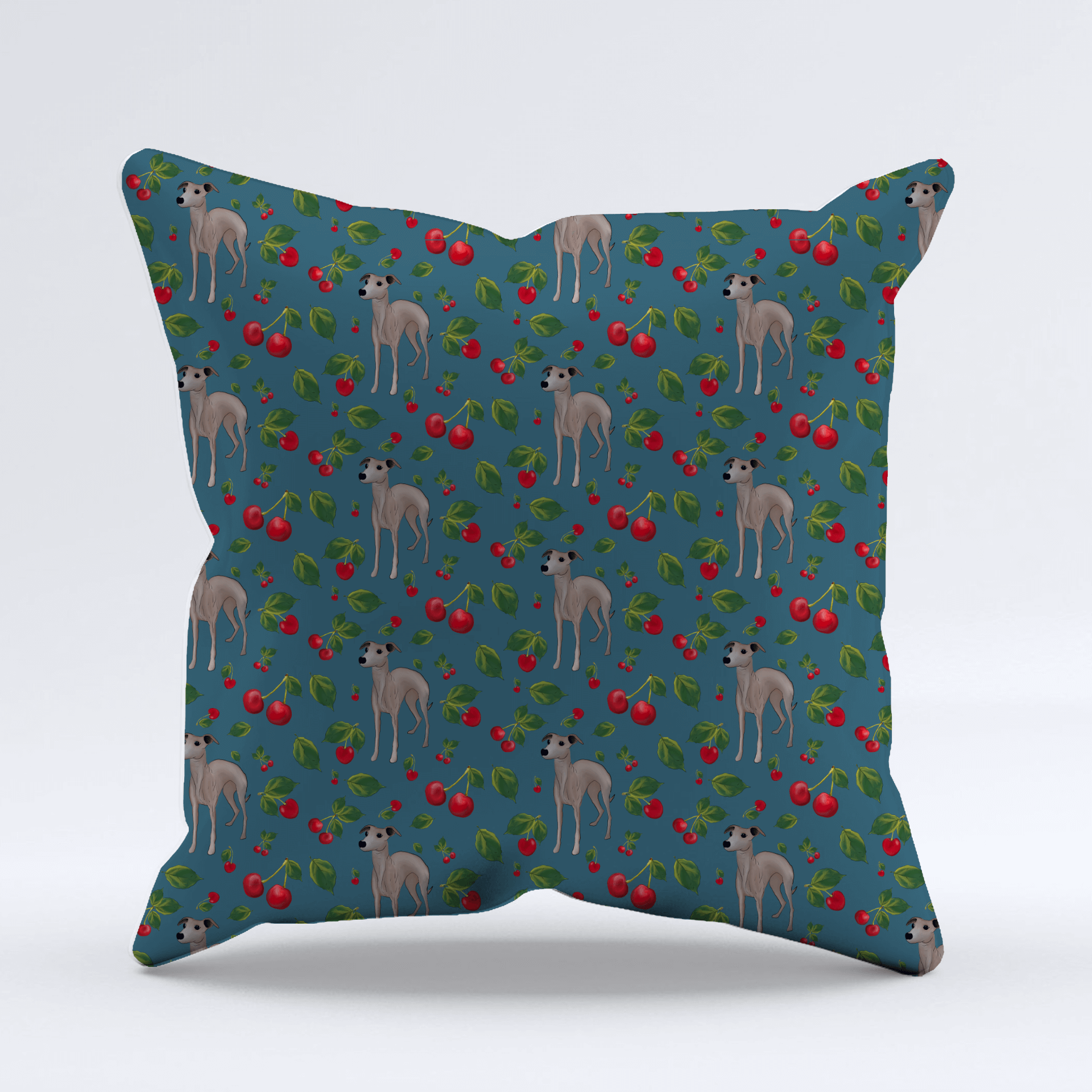 Cherry and Hound cushion cover