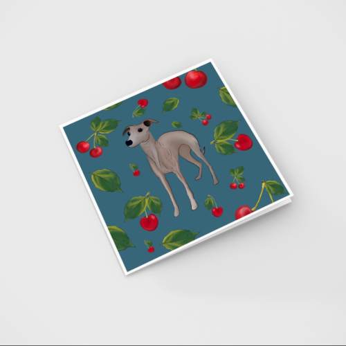 cherry-and-hound-greeting-card