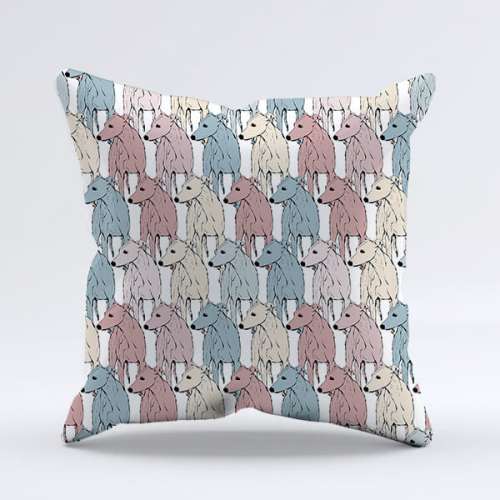 Sweetheart Candy Hound cushion cover